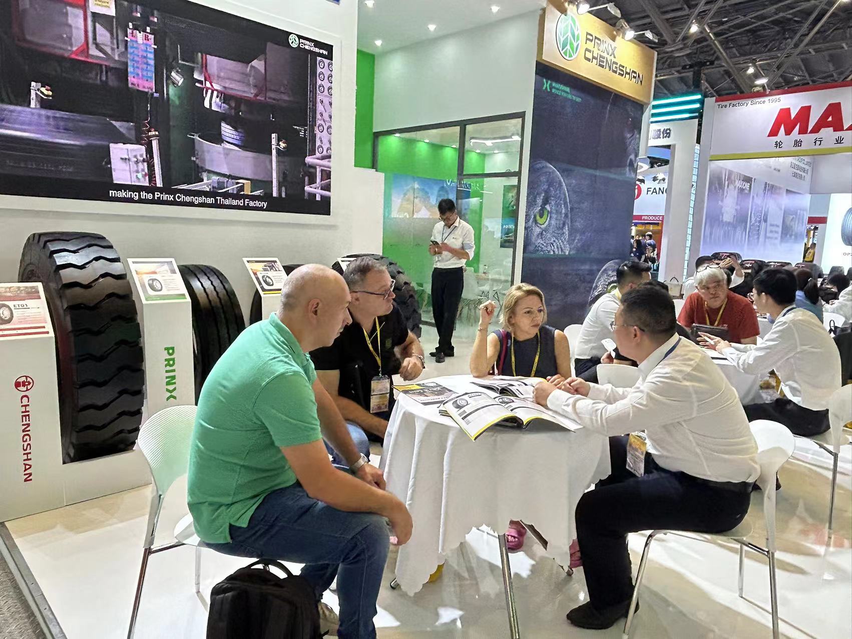 草莓视频ios成山亮相2023上(shàng)海國際(jì)輪胎(tāi)展