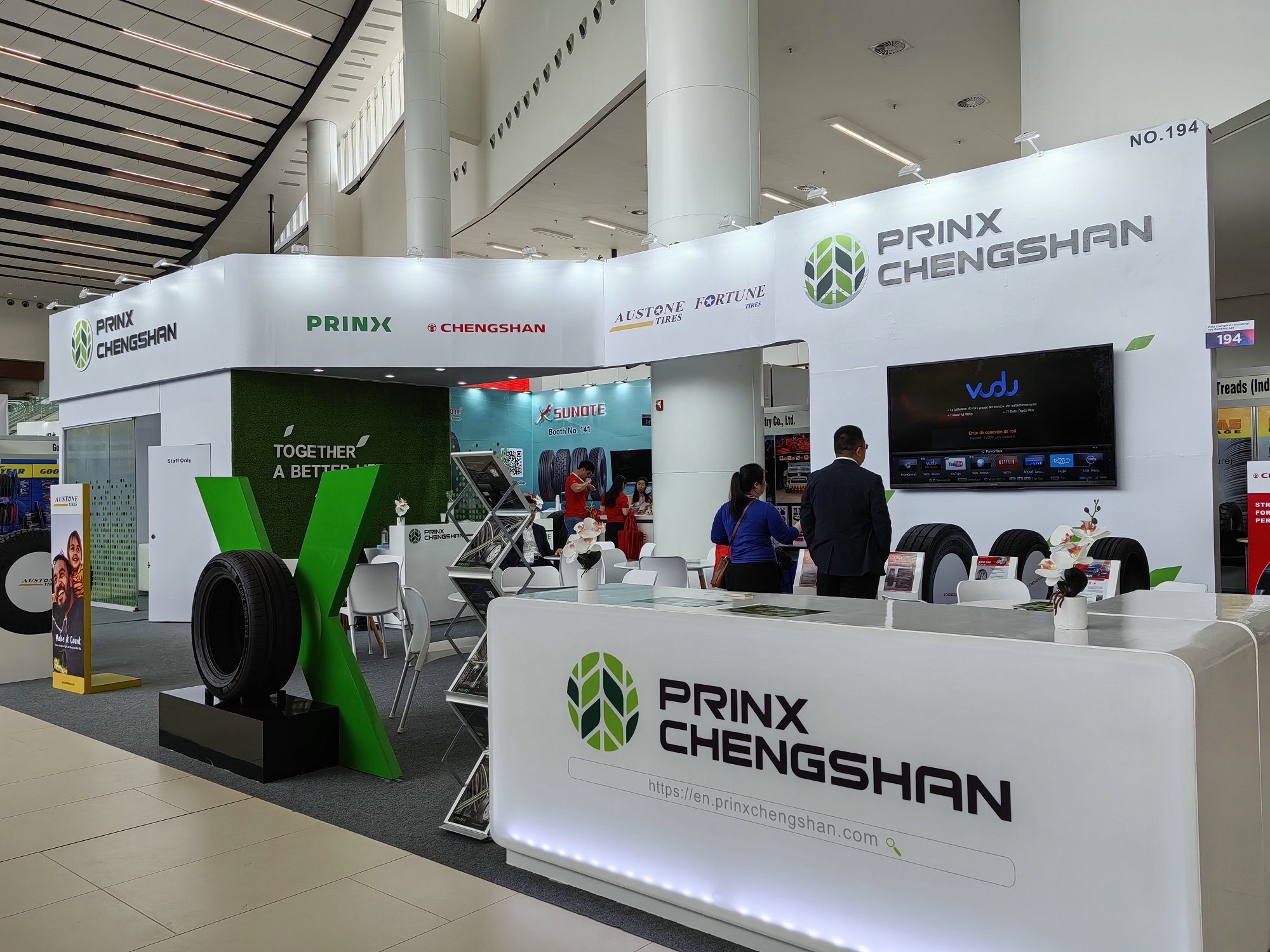 亮相巴拿馬輪胎展 浦（pǔ）林成（chéng）山為拉美用戶打（dǎ）造品質之作