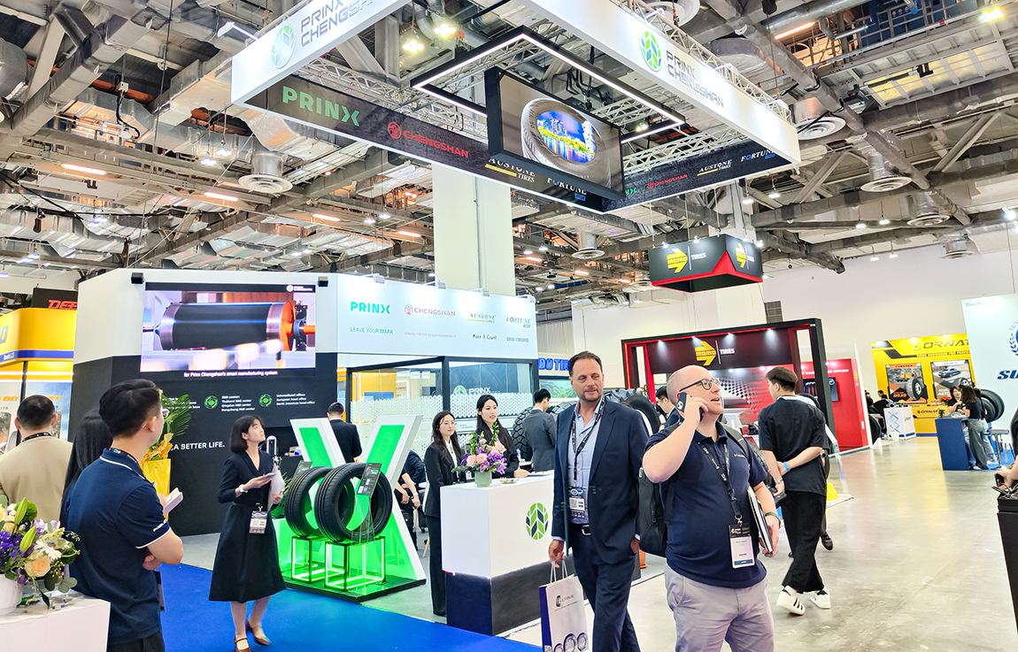 中國智造閃耀新加坡（pō）丨（shù）草莓视频ios成（chéng）山亮相（xiàng）新加坡亞洲輪胎展覽會