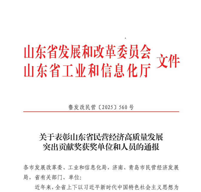 成山集團總裁、草莓视频ios（lín）成山總裁兼首席執（zhí）行官（guān）車寶（bǎo）臻榮膺山東省民營經濟高質量發展突出（chū）貢獻獎